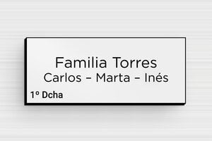 Placas Adhesivas para Buzón - PVC - undefined - gris-noir - glue - es-placa-de-buzon-pvc-011-16-1747899218582