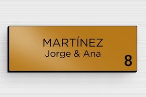 Placas de PVC para Buzón - PVC - undefined - or-noir - glue - es-placa-de-buzon-pvc-011-26-1747899473082