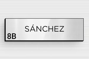 Placas para Buzón - PVC - undefined - gris-brillant-noir - glue - es-placa-de-buzon-pvc-011-3-1747899175691