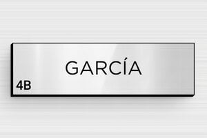 Placas de PVC para Buzón - PVC - undefined - gris-brillant-noir - glue - es-placa-de-buzon-pvc-011-32-1747899492975