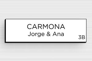 Placas de PVC para Buzón - PVC - undefined - blanc-noir - none - es-placa-de-buzon-pvc-011-41-1747899527118