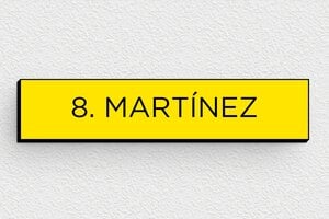 Placas de PVC para Buzón - PVC - undefined - jaune-noir - none - es-placa-de-buzon-pvc-011-47-1747899548730