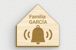 Placas de Timbre de Madera - Placa 'Tocar aquí' - undefined - erable - glue - es-placa-de-madera-para-timbre-003-2-1747879923548