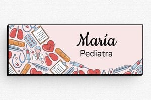 Placas Identificativas para Farmacia - Insignia PVC - Imán - undefined - custom - badge - es-placa-de-nombre-022-3-1747824027149