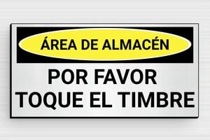 Placas de Timbre de PVC - PVC - undefined - gris-brosse-noir - magnetic - es-placa-de-plastico-para-timbre-004-4-1747880058325
