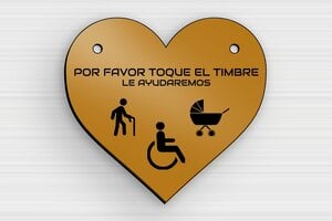 Placas de Timbre de PVC - PVC - undefined - or-noir - holes-only - es-placa-de-timbre-plastico-004-3-1747880054427