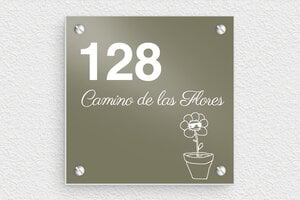 Placas con Dirección para Casa - Aluminio - undefined - taupe - screws - es-placa-direccion-casa-022-1-1747822068958