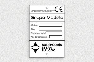 Marcadores de Cables Industriales - PVC - undefined - blanc-noir - screws - es-placa-industrial-tipos-002-4-1747819306648