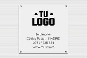Carteles Publicitarios  - Aluminio Dibond - undefined - custom - screws-spacer-large - es-placa-logo-007-3-1747821331095