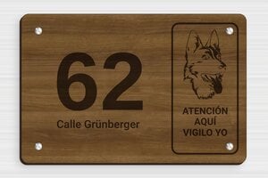 Placas de Números de Madera - Madera - undefined - noyer - screws - es-placa-numero-casa-madera-003-2-1747898130965
