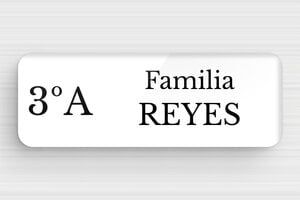 Placas de Metacrilato para Buzón - Plexiglás - undefined - blanc-noir - glue - es-placa-plexi-timbre-003-3-1747901016124