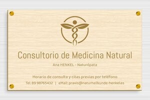 Placas Profesionales con Logo - Madera - undefined - erable - screws-spacer - es-placa-practica-madera-002-3-1747900682750