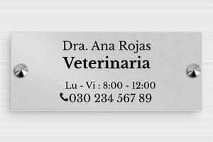 Placas Profesionales - Aluminio - undefined - anodise - screws-caps - es-placa-praxis-aluminio-013-3-1747900661316