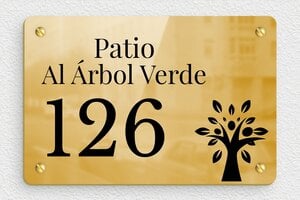Placas de Latón para Puerta  - Latón - undefined - poli - screws - es-placa-puerta-casa-laton-001-1-1747898423862