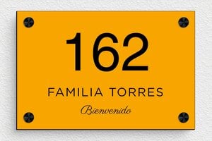 Placas de PVC para Puerta  - PVC - undefined - custom - screws-spacer - es-placa-puerta-casa-pvc-001-1-1747898584495