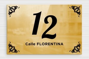 Placas de Latón para Puerta  - Latón - undefined - poli - holes-only - es-placa-puerta-laton-001-3-1747898434626