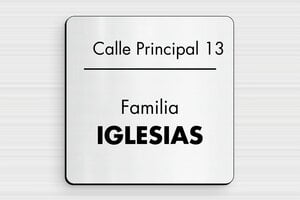 Placas de Plástico - PVC - undefined - gris-brosse-noir - glue - es-placa-puerta-pvc-010-3-1747901026373