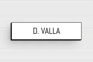 Placas de Timbre de PVC - PVC - undefined - blanc-noir - glue - es-placa-pvc-timbre-001-17-1747899665777