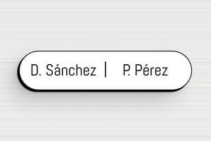 Placas de Timbre - PVC - undefined - blanc-noir - none - es-placa-pvc-timbre-001-18-1747899671885