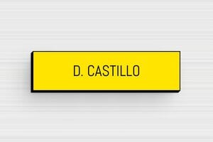 Placas de Timbre de PVC - PVC - undefined - jaune-noir - glue - es-placa-pvc-timbre-001-22-1747899682968
