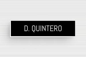 Placas de Timbre de PVC - PVC - undefined - noir-blanc - glue - es-placa-pvc-timbre-001-8-1747899639235