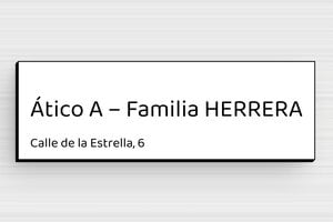 Placas de Timbre - PVC - undefined - blanc-noir - glue - es-placa-pvc-timbre-004-3-1747900978298
