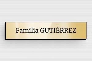 Placas de Timbre - PVC - undefined - or-brillant-noir - glue - es-placas-para-buzones-001-1-1747821618750