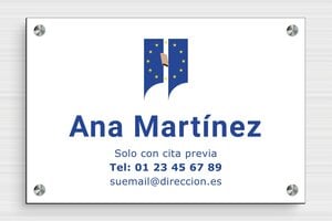 Placas para Notarios - PVC - undefined - custom - screws-spacer - es-ppro-notario-006-4-1748857803767