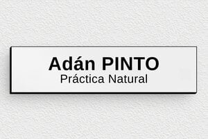 Placas para Naturópatas - PVC - undefined - gris-noir - glue - es-practica-natural-012-1-1747820794048