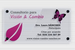 Placas Profesionales - Plexiglás transparente Azul - undefined - bleu - screws-spacer - es-practica-plexi-trans-017-3-1747900966450