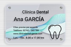 Placas de Metacrilato Transparente - Plexiglás transparente Azul - undefined - bleu - screws-spacer - es-praxis-senal-plexi-trans-001-3-1747888980738