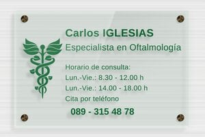 Placas de Metacrilato Transparente - Plexiglás transparente Verde - undefined - vert - screws-spacer - es-praxis-senal-plexi-trans-001-4-1747888991929