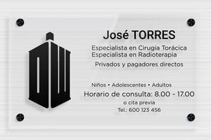 Placas de Metacrilato Transparente - Plexiglás transparente - undefined - transparent - screws-spacer - es-praxis-senal-plexi-trans-002-1-1747889012019