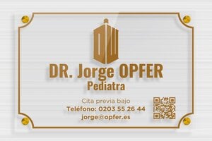 Placas de Metacrilato Transparente - Plexiglás transparente - undefined - transparent - screws-spacer - es-praxis-senal-plexi-trans-002-2-1747889019364