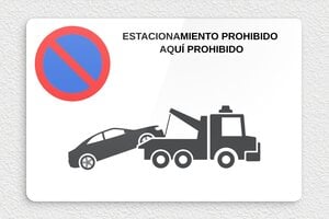 Señales "Prohibido Aparcar" - Cartel 'Prohibido Estacionar' - undefined - custom - glue - es-prohibido-estacionar-003-3-1747820209488