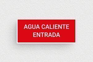 Placas de Características Industriales - PVC - undefined - rouge-blanc - glue - es-sector-industria-agua-004-3-1747818481836