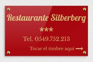 Señalética para Hotel - Plexiglás - undefined - rouge-or - screws-caps - es-sector-turismo-hotel-004-3-1747818086058