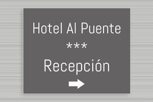 Señalética para Hotel - PVC - undefined - gris-souris-blanc - none - es-sector-turismo-hotel-recepcion-003-3-1747818092994