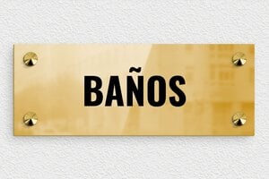 Señalética para Hotel - Placa de WC de latón - undefined - poli - screws-caps - es-senal-banos-004-4-1747818374086