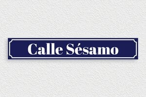 Placas con Nombre de Calle - Señal Decorativa 'Calle de José' - undefined - bleu-marine-blanc - none - es-senal-calle-002-5-1747824968938