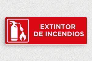 Señales Contra Incendios - Señal de Extintor de Incendios - undefined - rouge-blanc - glue - es-senal-de-extintor-de-incendios-002-3-1747819836574