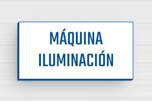 Placas de Identificación Industrial - Señal 'Por favor, toque el timbre.' - undefined - blanc-bleu - glue - es-senal-de-identificacion-002-5-1747880583959
