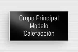 Placas de Identificación Industrial - Aluminio - undefined - noir - glue - es-senal-de-identificacion-003-1-1747880588493