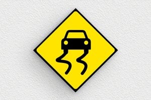 Carteles de Señales  - Señal 'Zona Escolar' - undefined - jaune-noir - glue - es-senal-de-trafico-001-02-1747824732423