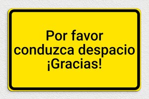 Carteles de Señales  - Señal 'Estacionamiento para Vehículos Eléctricos' - undefined - jaune-noir - glue - es-senal-de-trafico-001-5-1747824714250