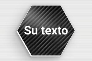 Placas Hexagonales - PVC - undefined - carbon-blanc - glue - es-senal-hexagonal-003-5-1747889939907