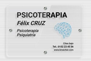 Placas de Metacrilato Transparente - Plexiglás transparente - undefined - transparent - screws-spacer - es-senal-praxis-plexi-trans-001-2-1747888969886