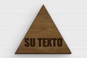 Placas Triangulares - Madera - undefined - noyer - glue - es-senal-triangular-003-5-1747889888452