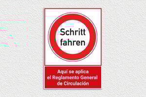 Carteles de Señales  - Señal 'Salida de Maquinaria Agrícola' - undefined - custom - glue - es-senales-de-trafico-001-2-1747824680763