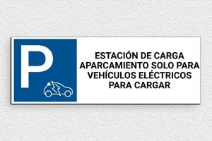 Carteles de Señales  - Señal 'Aparcamiento reservado solo para carga' - undefined - custom - glue - es-senales-de-trafico-002-2-1747824622084